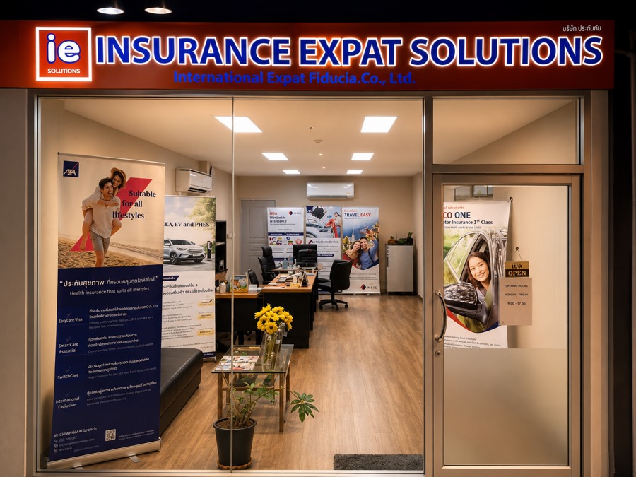 L'intérieur de l'agence IE Solutions à Chiang Mai